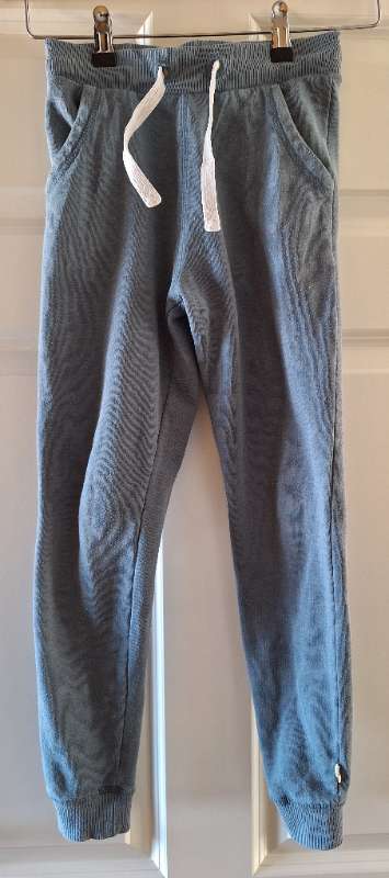 Minymo bláar joggingbuxur