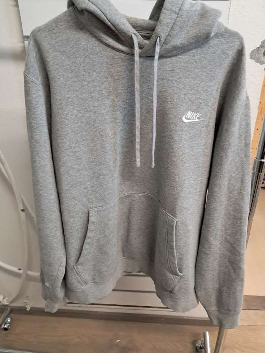 Grá hettupeysa nike
