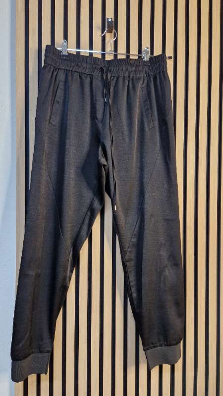 Buxur svartar XL