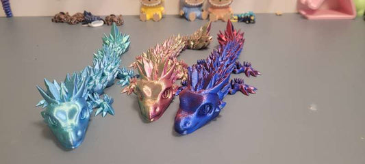 3d kristaldreki 27 cm