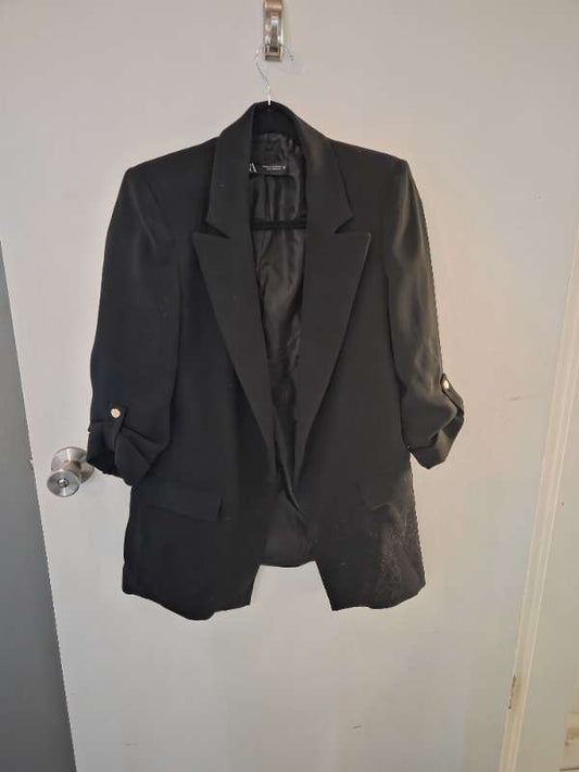 Svartur Blazer kvarterma
