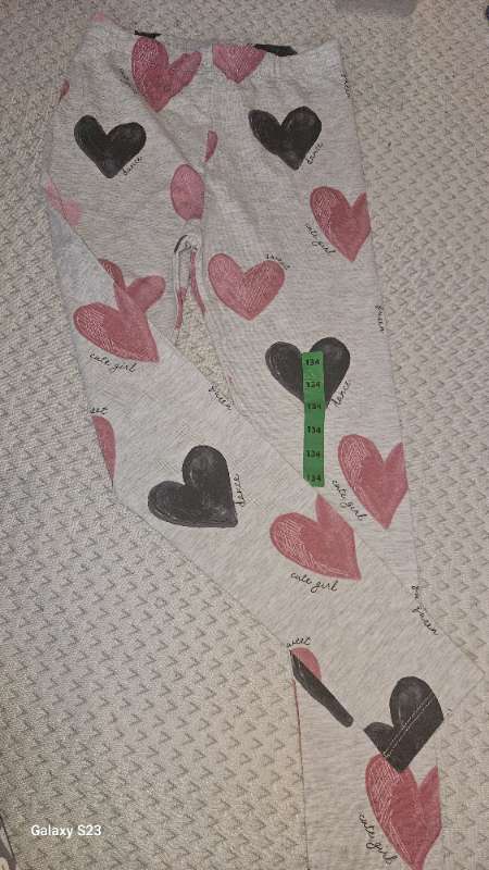 Leggings m/hjörtu