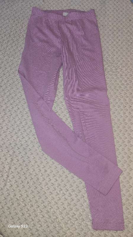 Fjólubláar leggings