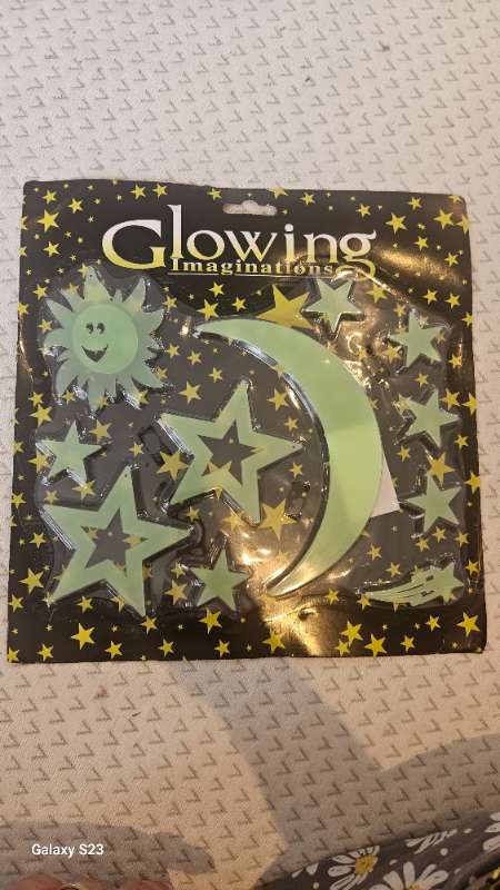 Glowing stars
