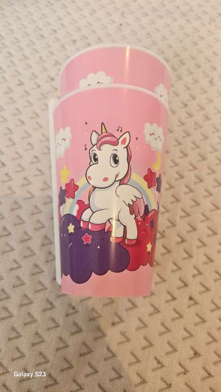 Glass m/rör -poney hestur