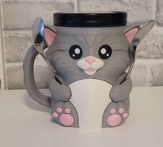 Íshaldari kisa grá