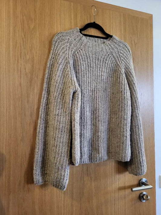 Prjónapeysa beige