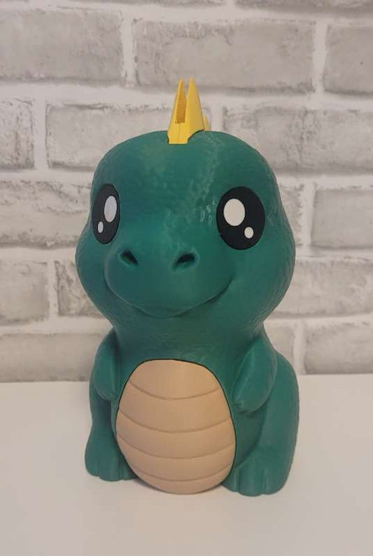 3d prentaður risaeðlu baukur