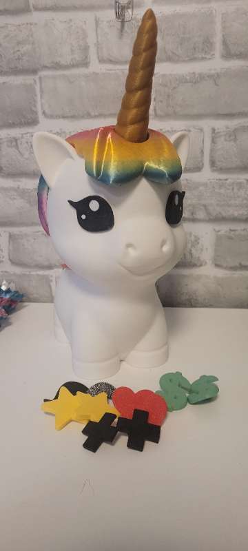 3d prentar einhyrninga baukur