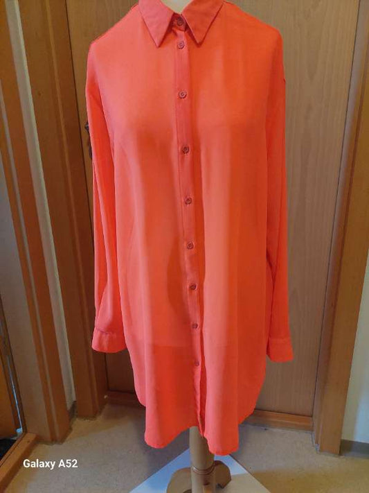 Skyrta siffon orange