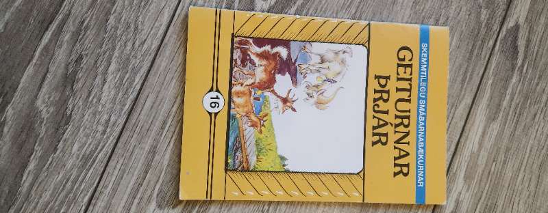 Geiturnar þrjár bók