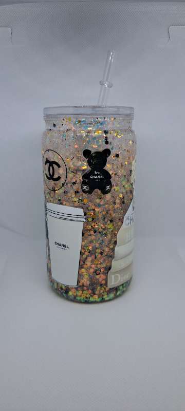 Snow globe glas chanel