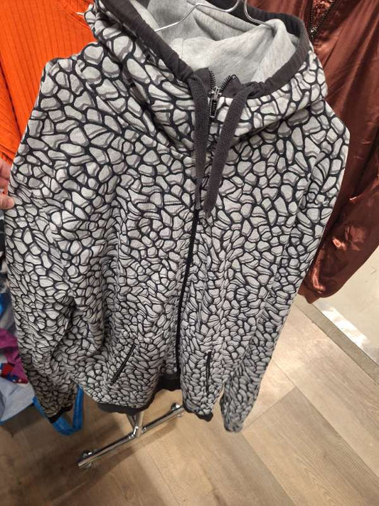 Þykk rennilásapeysa