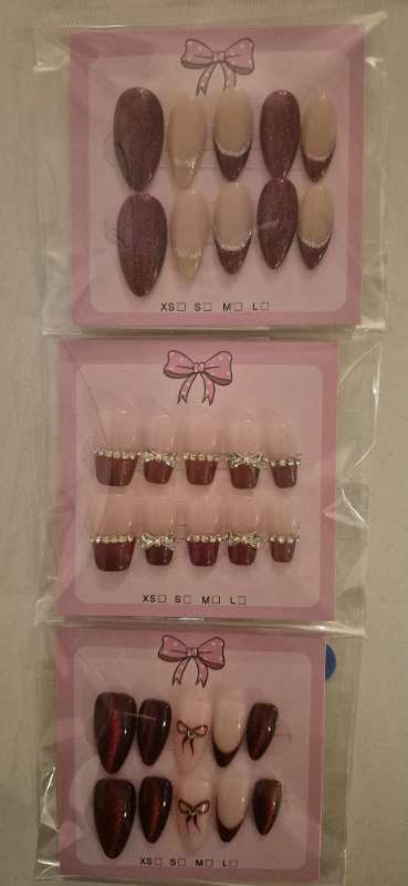 Handmade Christmas nails