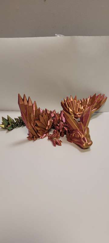 Kristaldreki m vængi