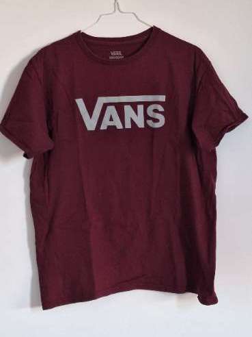 Vínrauð Vans bolur