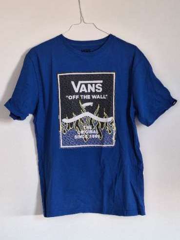 Vans blár bolur