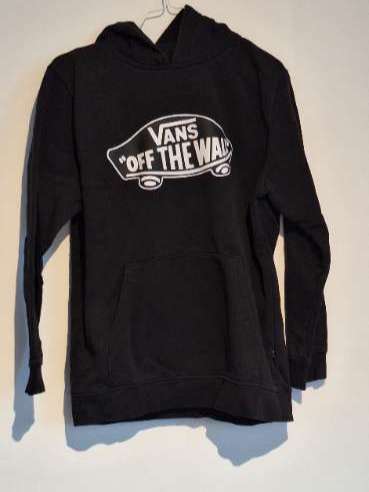 Vans Off the wall svört peysa