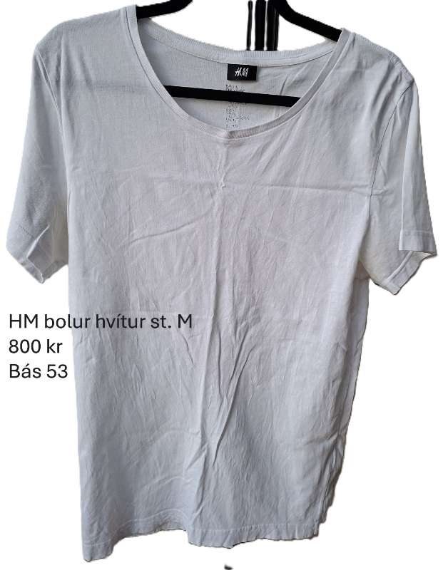 HM bolur hvítur