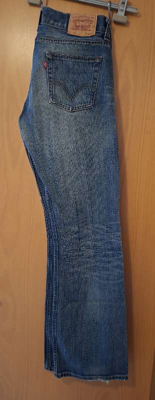 Levi´s 512 gallabuxur bláar