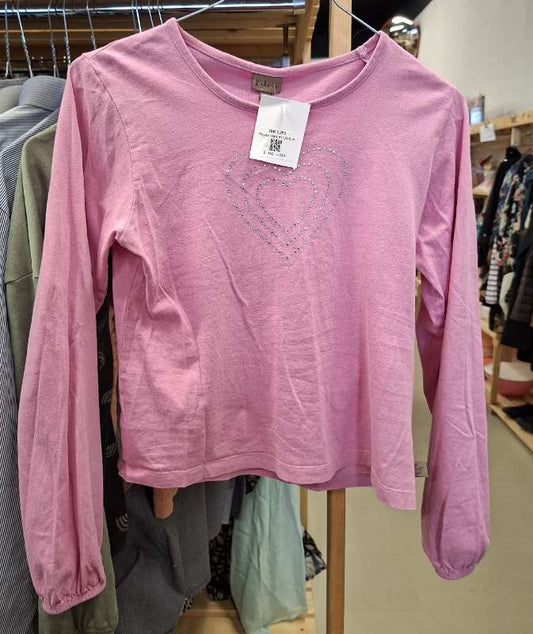 Peysa bleik m hjörtum