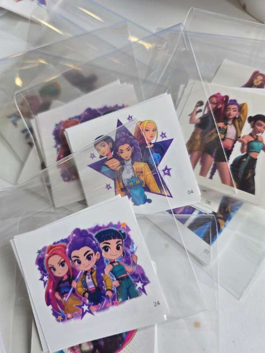 K-pop tattoo 5 stk