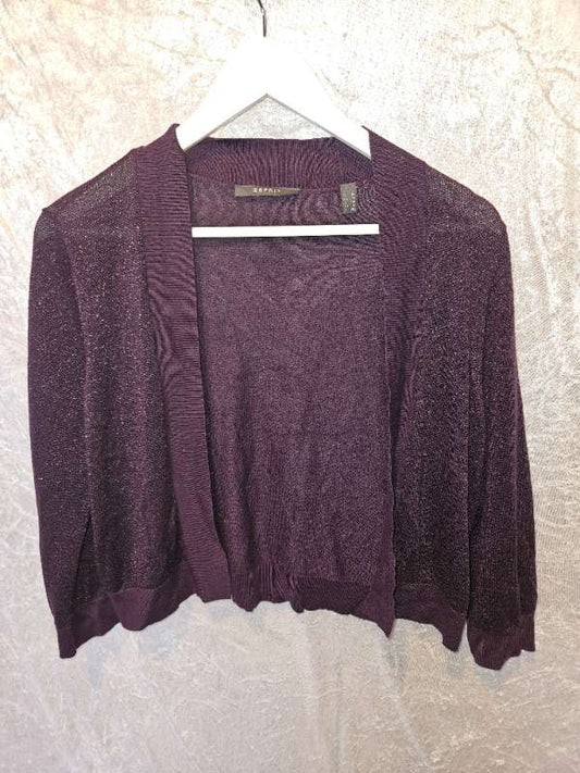 ESPRIT Bolero Fjólublár Glimmer