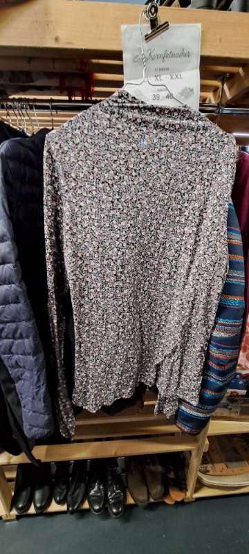 H&M síðerma blóma bolur