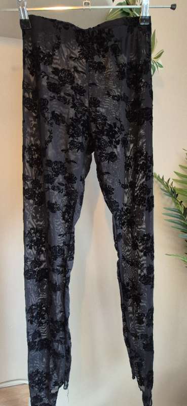 Leggings m/hælagötum