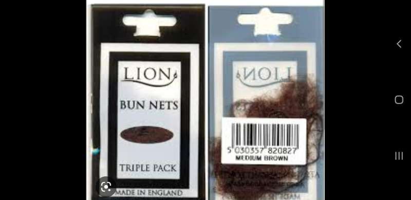 lítil hárnet,dark 3pk
