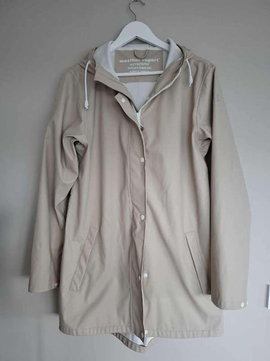 Regnjakki beige 42