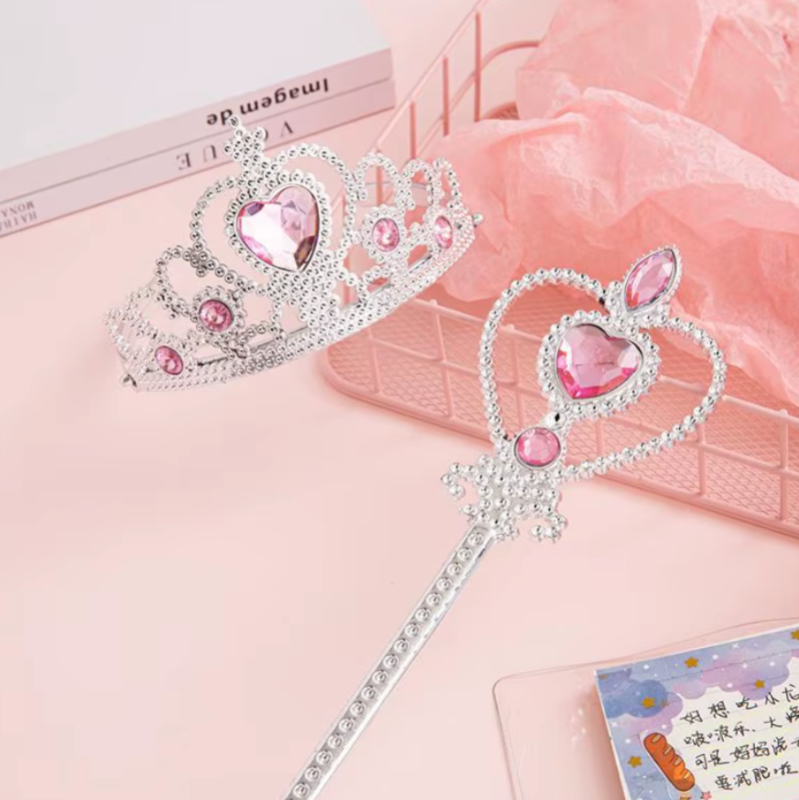 Wand Crown Tiara Pink