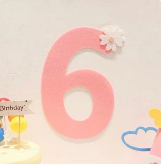 Daisy Felt Number 6