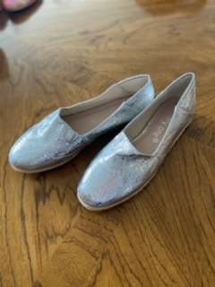 Espadrillur silfur