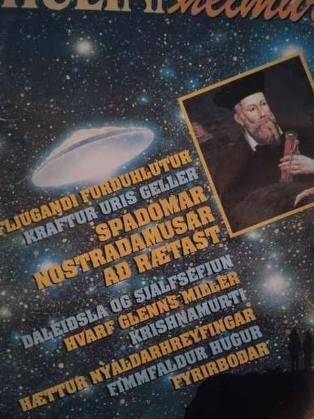Tímarit. Hulinn heimur. Nostradamus.