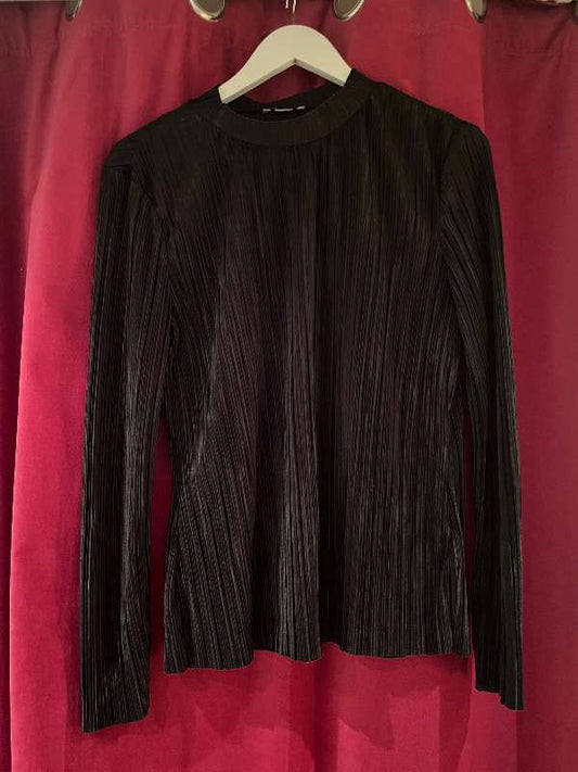 Svört glæsileg skyrta