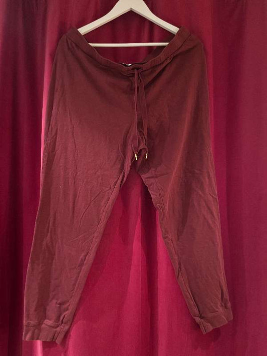 Rauðar kósý buxur