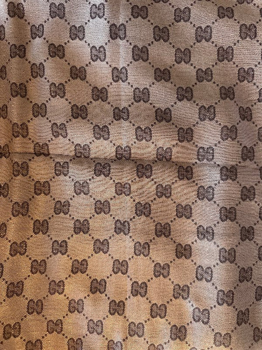 Gucci brown scarf