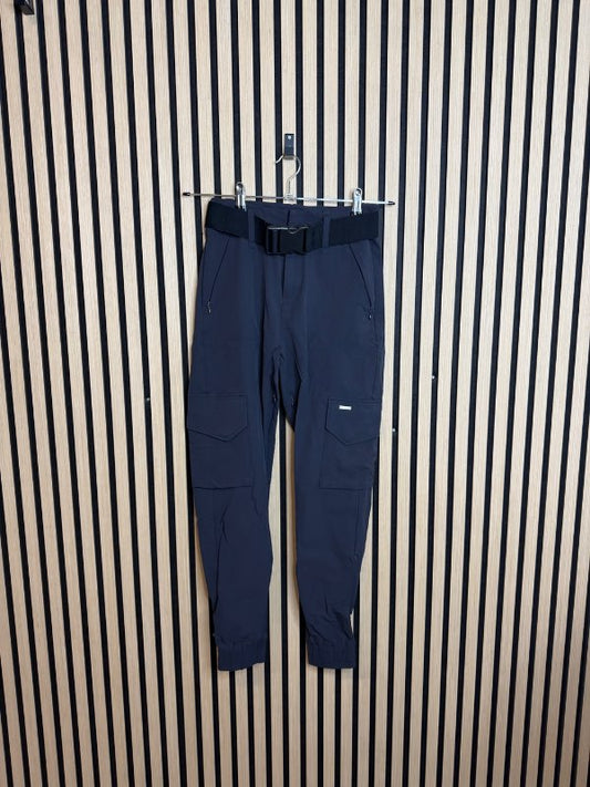 aimn Black Cargo Pants