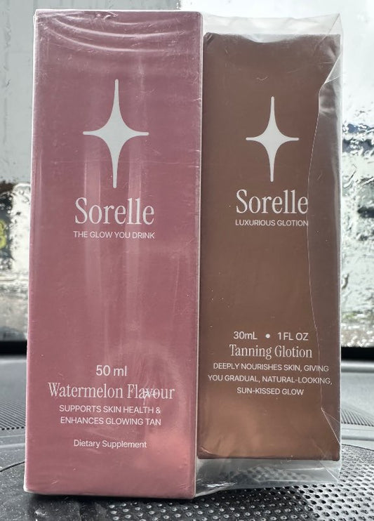Sorelle tan dropar í drykk