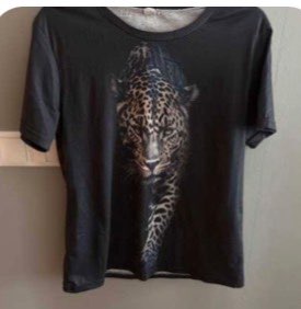 Svargrár Bolur Tiger mynd S