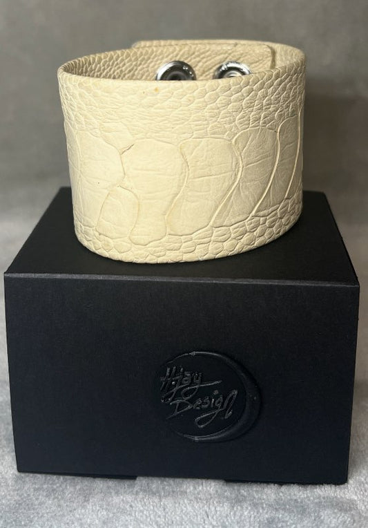 Strútsleður Armband Base
