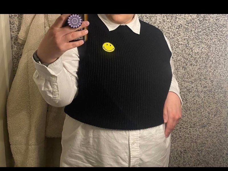 Svart vesti m broskalli