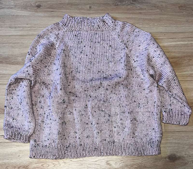 Kids Pink Wool Sweater