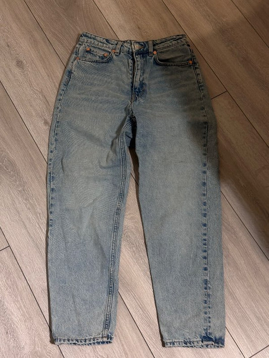 Weekday, Bláar Mom Jeans