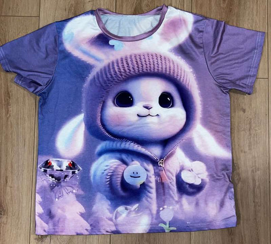 Kids Bunny Print Tee