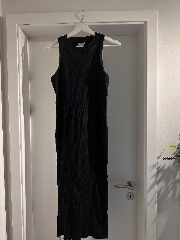 Svartur Síður Kjóll