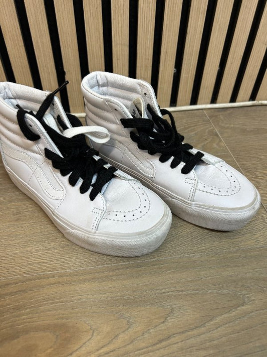 Vans skór hvítir ónotaðir