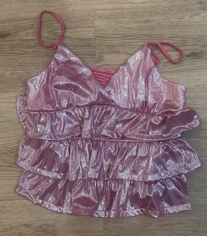 SHEIN Bleikur glitrandi bolur