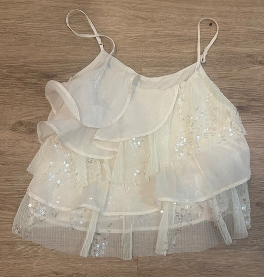SHEIN bolur hvítur pallíettu